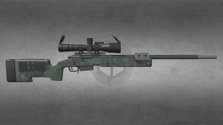 M40A5 3D Model