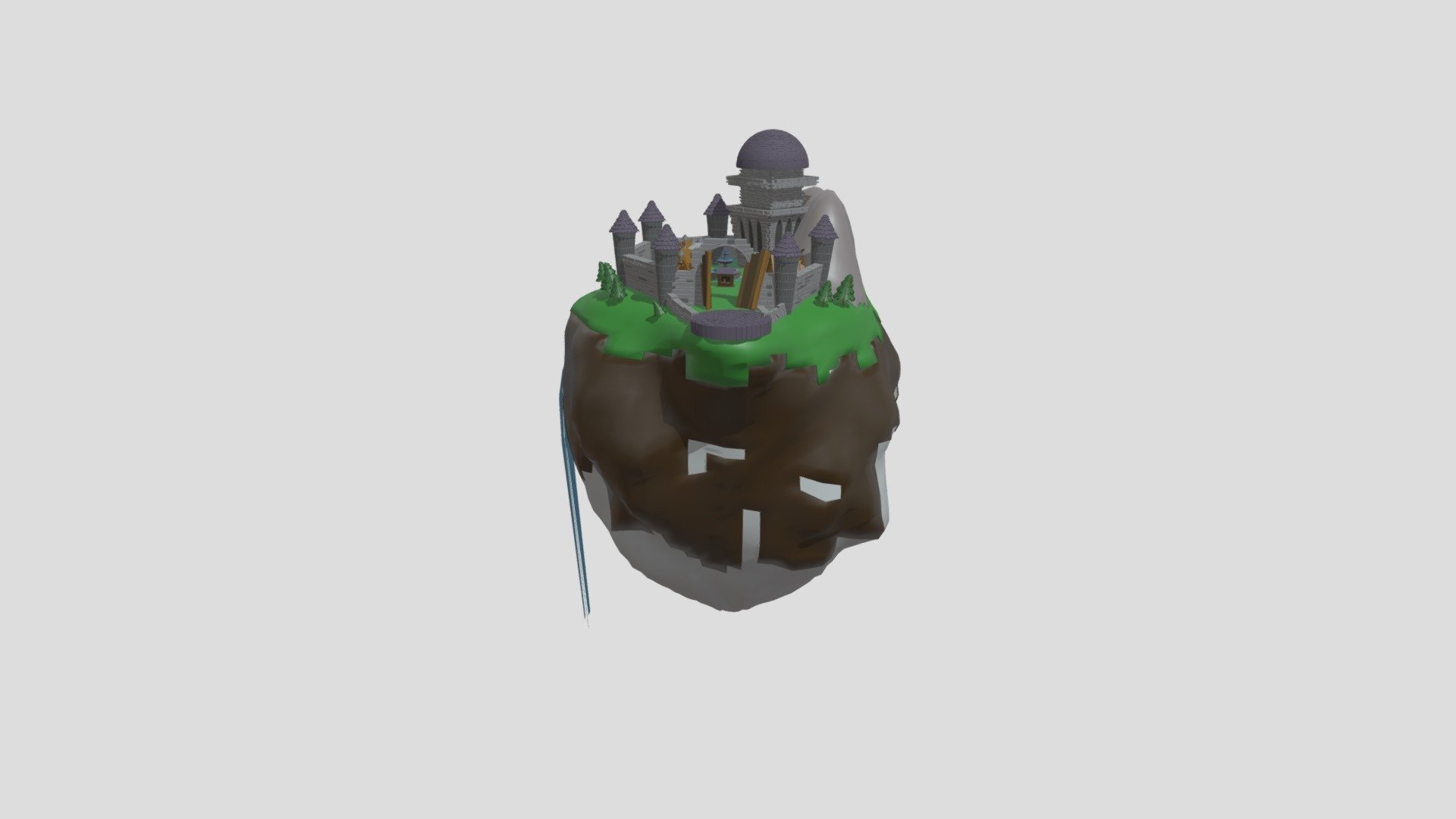 Flying island inhabited by hermit mages.