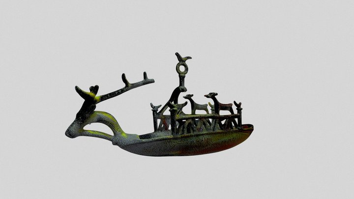 Navicella nuragica – Sardegna protostorica 3D Model