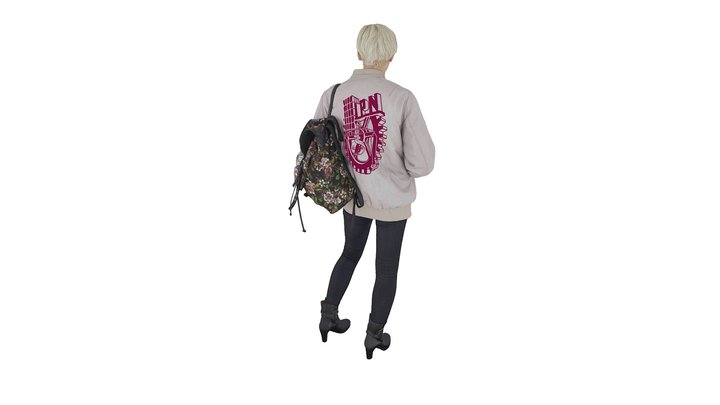 ipn mujer fotogrametria 3D Model