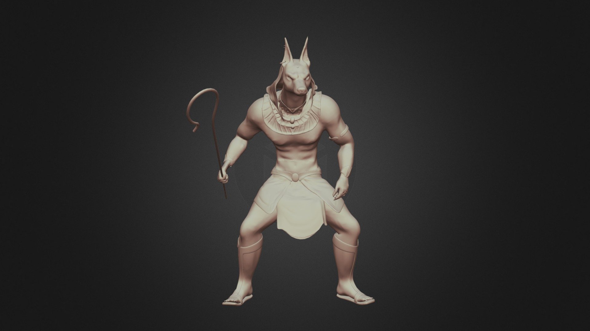 ANUBIS - 3D model by Mary.Flan.Luna [27db71a] - Sketchfab