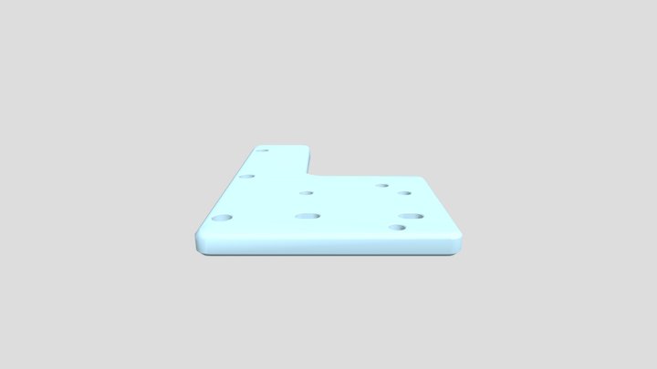 Shapeoko CNC Laser Mount For Opt Lasers Grav 3D Model