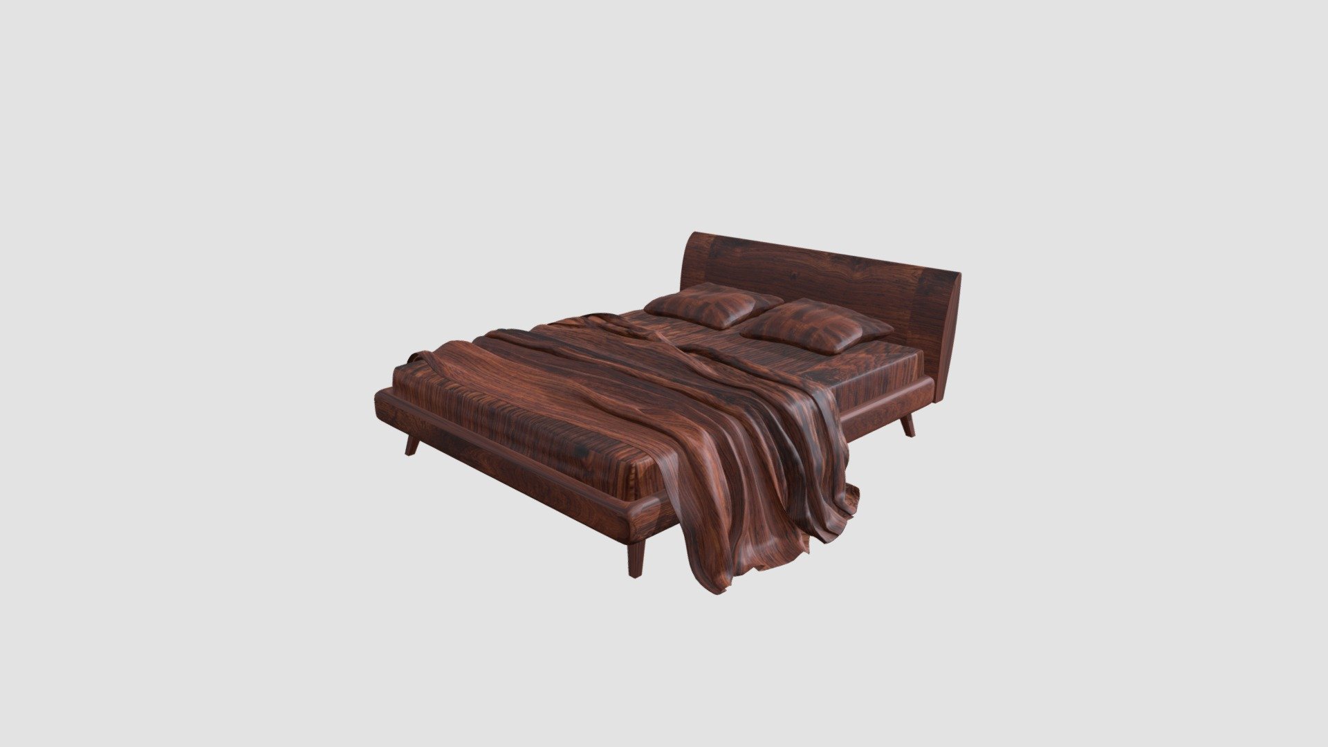 Bed Buy Royalty Free 3d Model By Evermotion [27dc0d8] Sketchfab Store