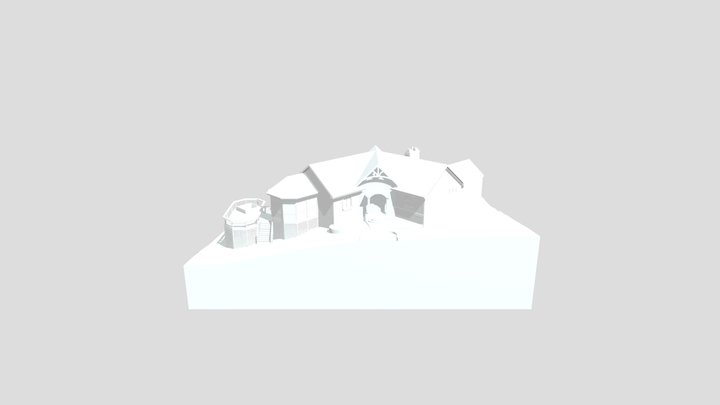 Remodel Addition Hurricane Hill-3D View-{3D} 3D Model