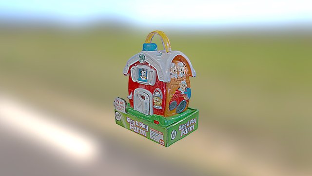 Toy House Sense 3D Model