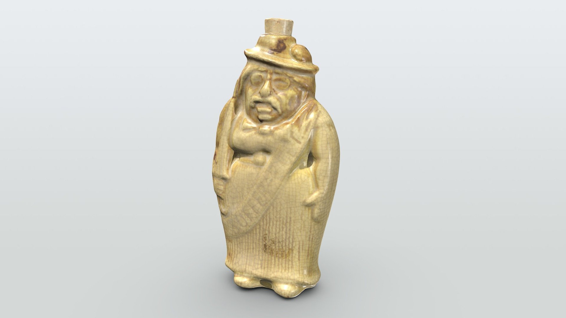Theodore Roosevelt Suffrage Flask
