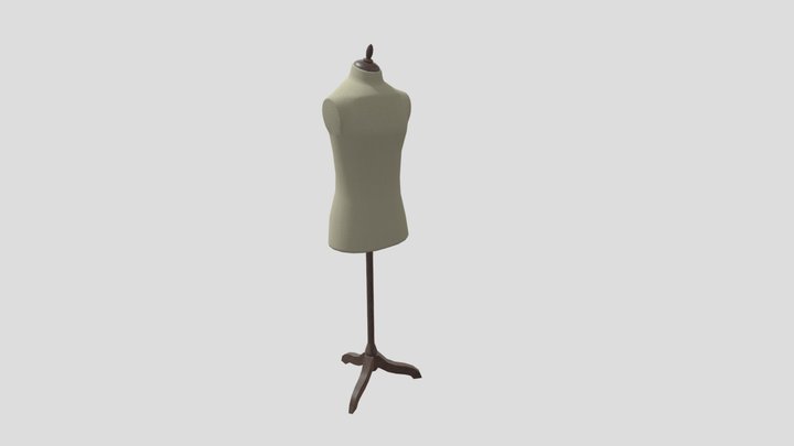 Tailor's Mannequin 3D Model