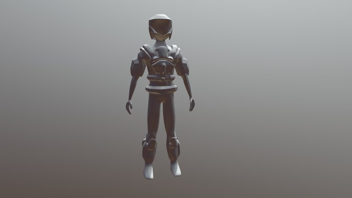 Scifi-character 3D Model