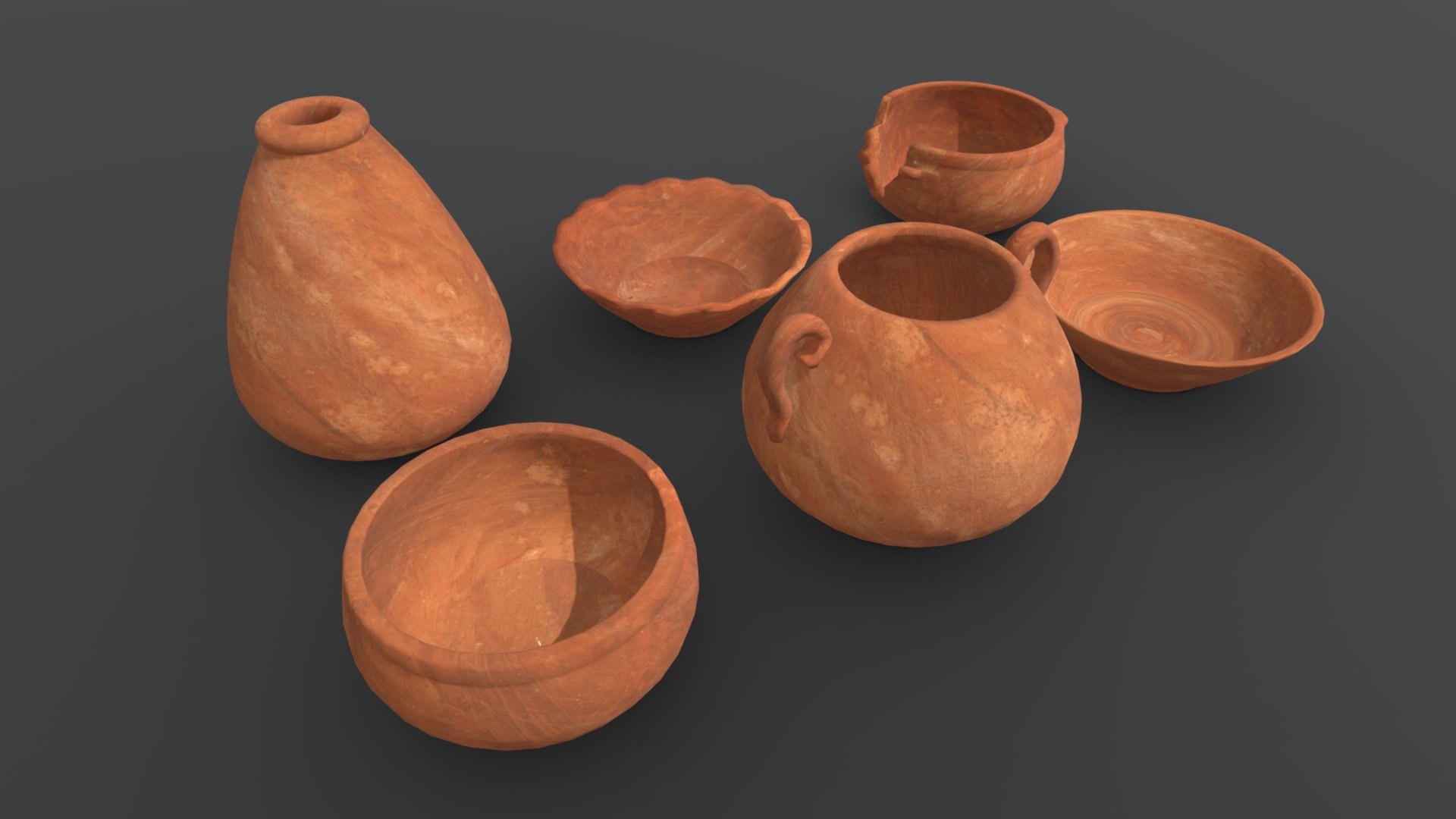Pottery - Download Free 3D model by ehsan.avard [27e1767] - Sketchfab