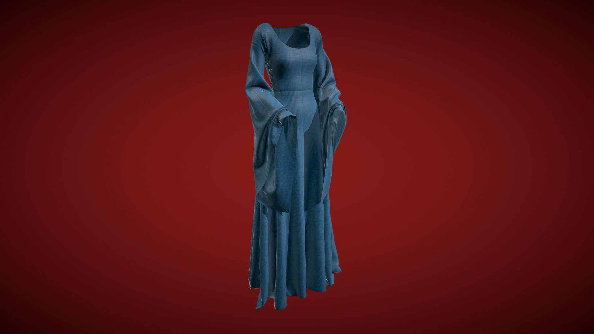 Dress 11 (La Dame à la licorne) Download Free 3D model by Mariia Moskvina (mariia89 Dress 11 (La Dame à la licorne) Download Free 3D model by Mariia Moskvina (mariia89