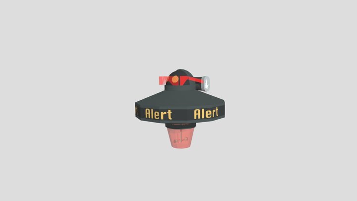 Drone Enemy (Ranged) 3D Model