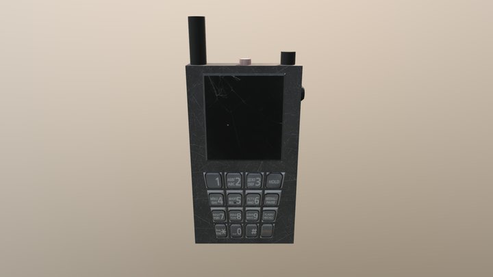Satelite Phone 3D Model