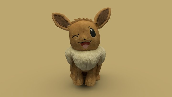 Eve plushie 3D Model
