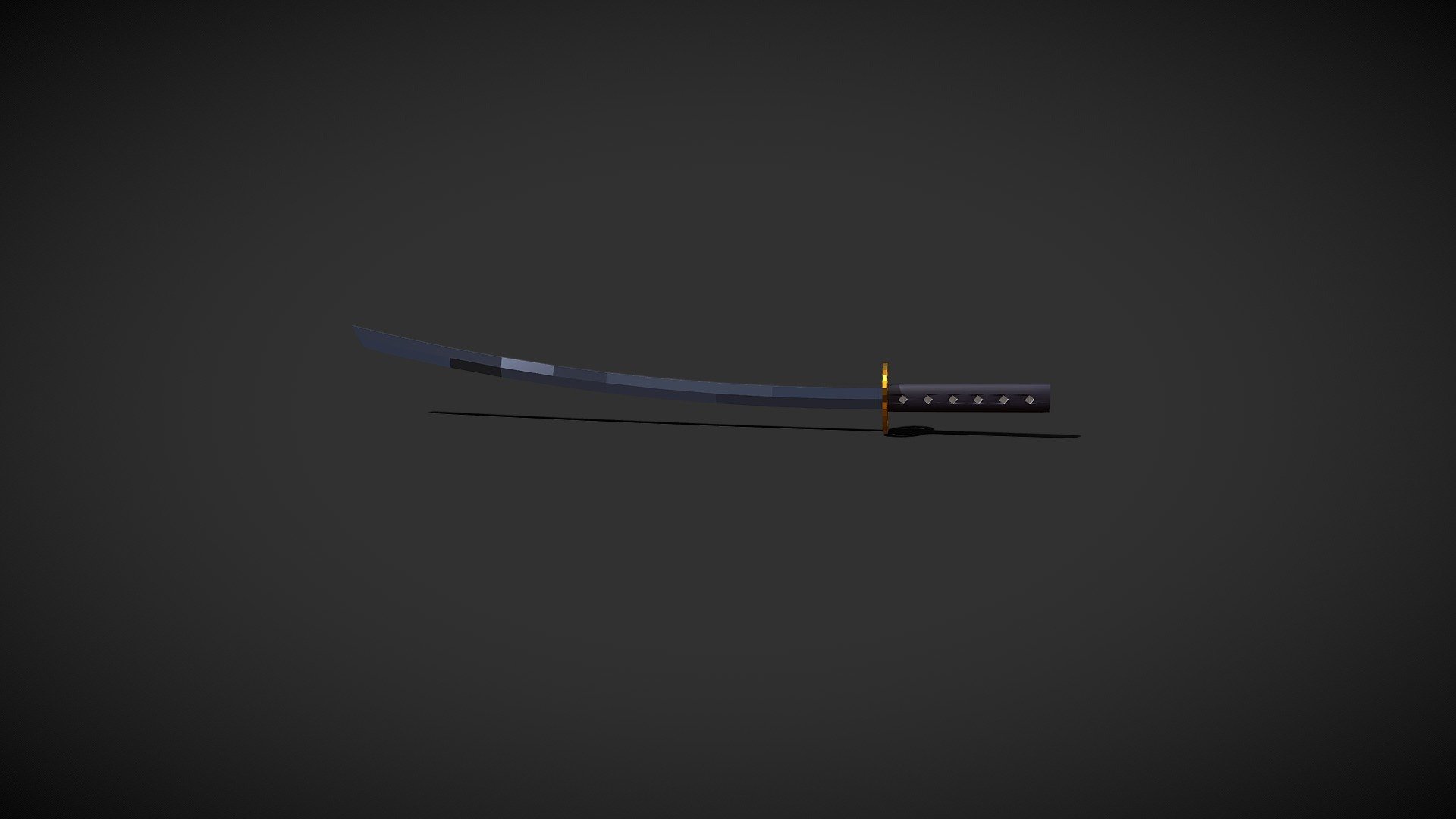 Stylized Lowpoly Katana