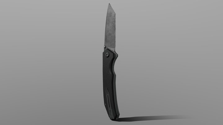 Knife 3D Model