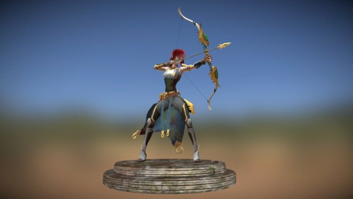 Ziel - Wings of Destiny 3D Model