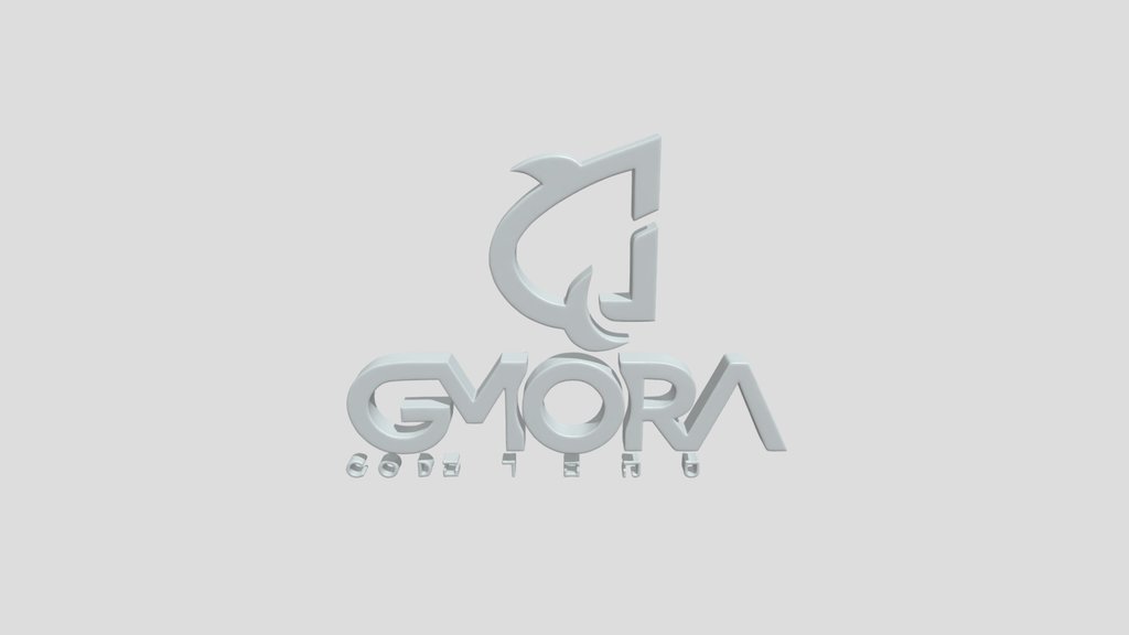 Shark and letter G logo