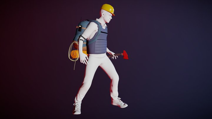 Sheriff's Armor 3D Model