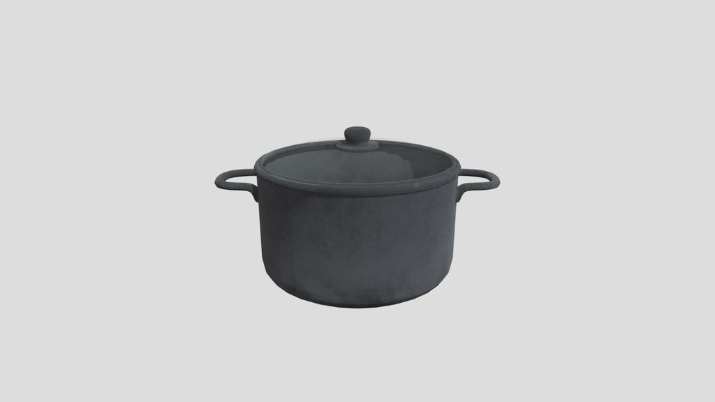 Old Metal Cooking Pot