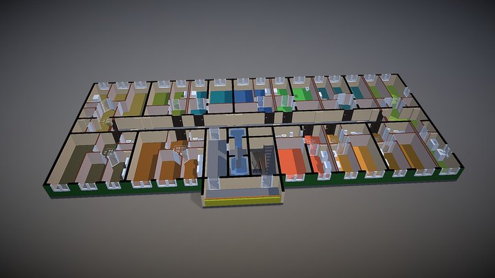 2017 12 18 Luzan Park03 3D Model