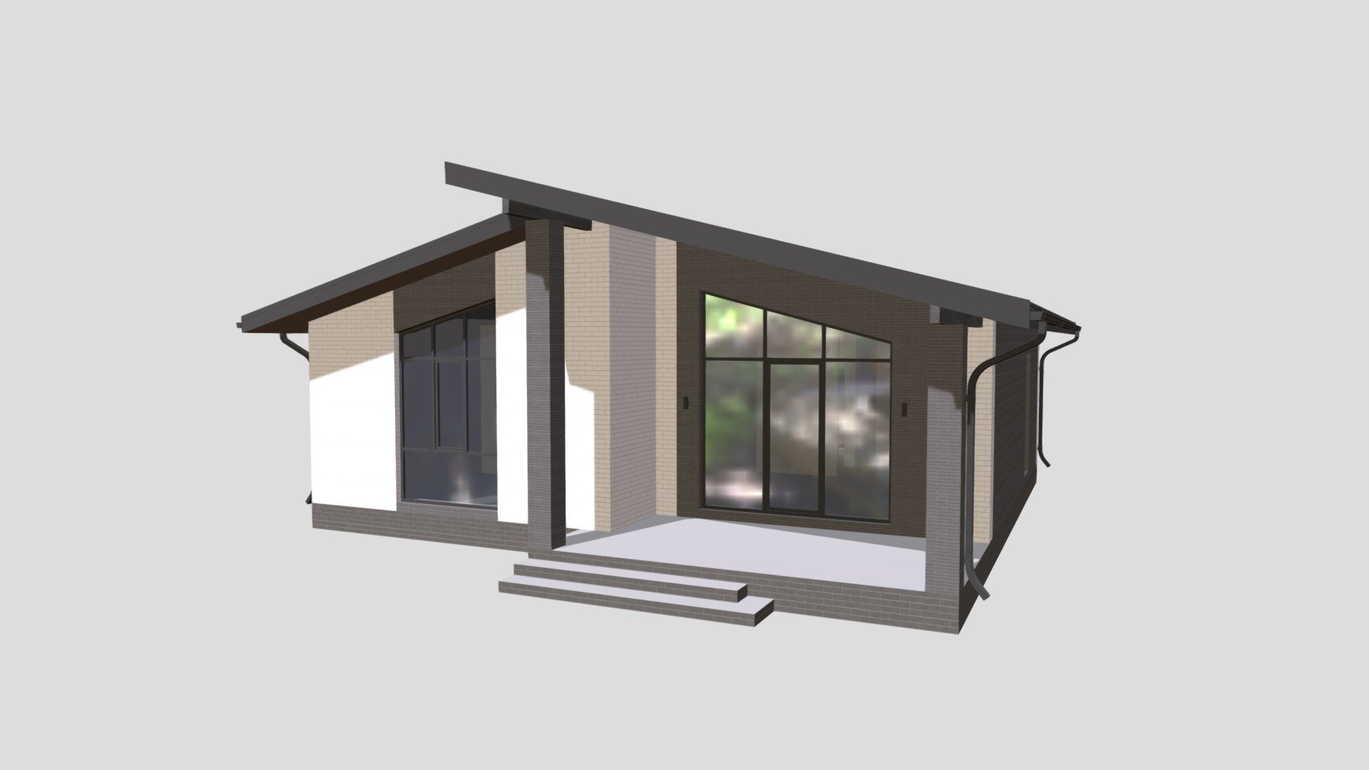 Проект «К.Дом» 132.81 м — Sketchfab embed 3D viewer