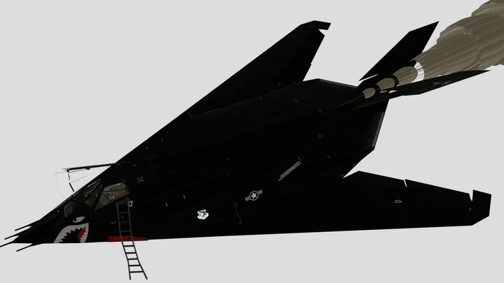 F-117 Nighthawk - Design 3 – Modello 3D gratuito STL