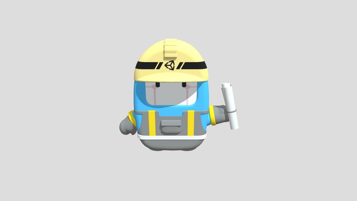 Worker 3D Model