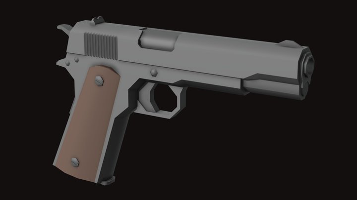 colt m1911 3D Model