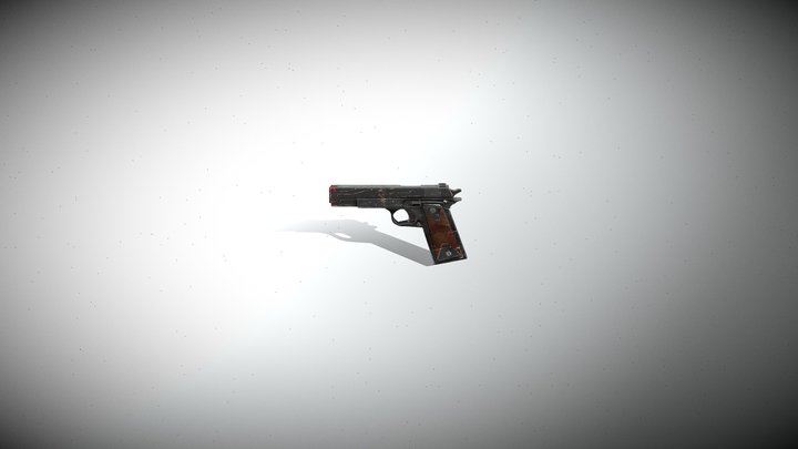 Bloody 1911 3D Model