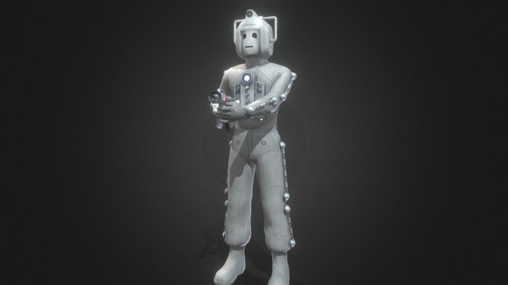 Invasion Cyberman 3D Model