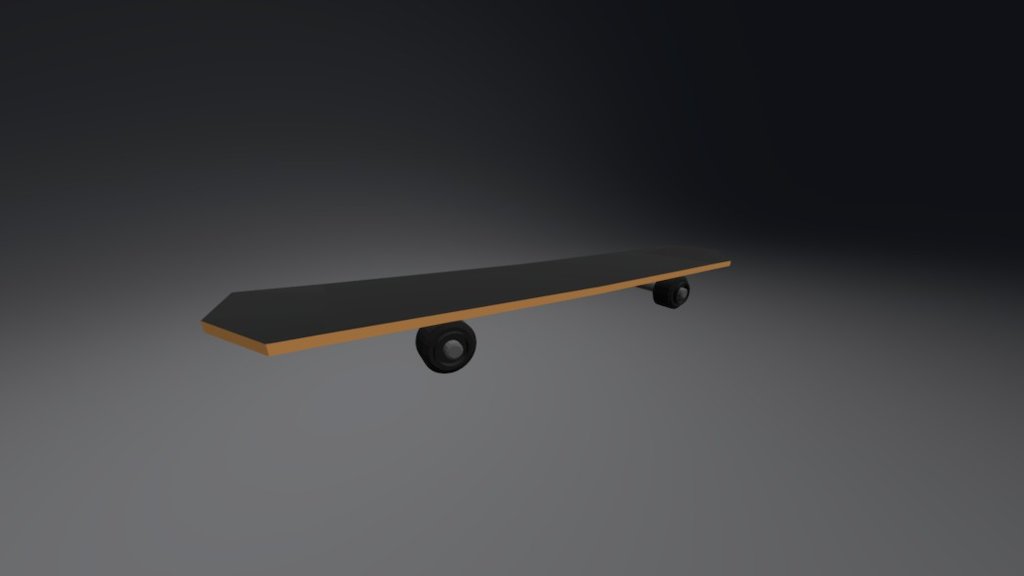 Skateboard | LowPoly
