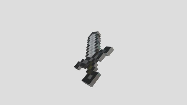 Minecraft sword 3D Model