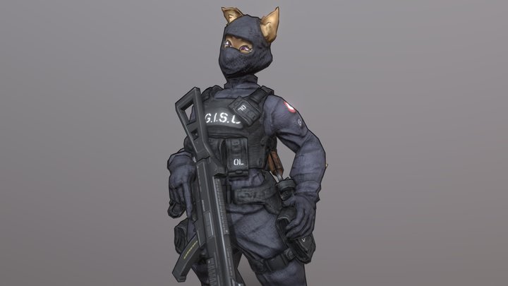 GISC Trooper 3D Model
