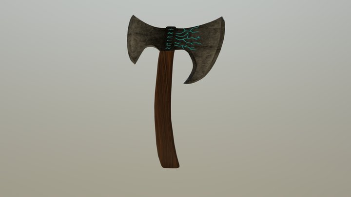 Battleaxe Submission 3D Model