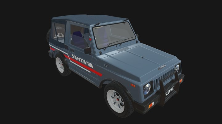 Suzuki  santana 3D Model