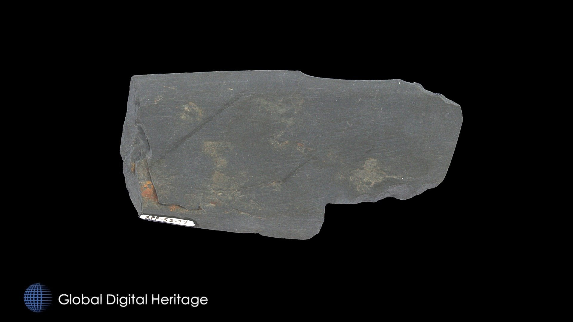XFP-052 Polished Slate Knife. Sanak Island, AK