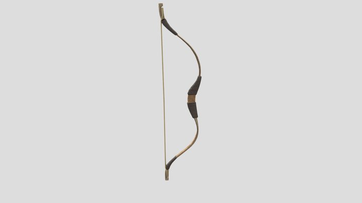 Ancient bow 3D Model