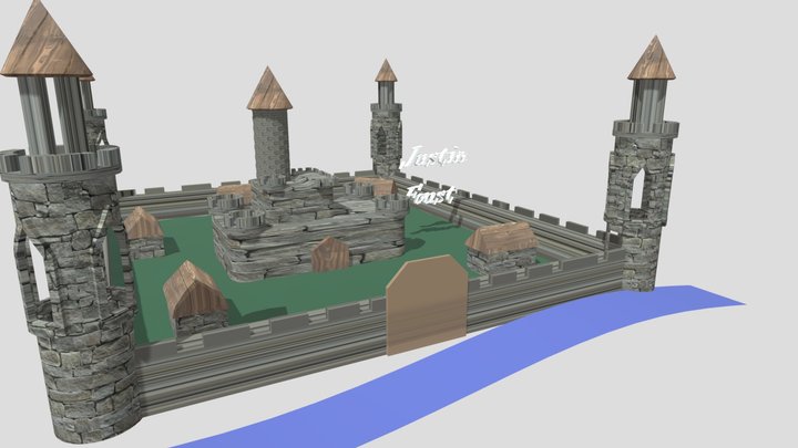 Wk6 Castle Foust Justin 3D Model