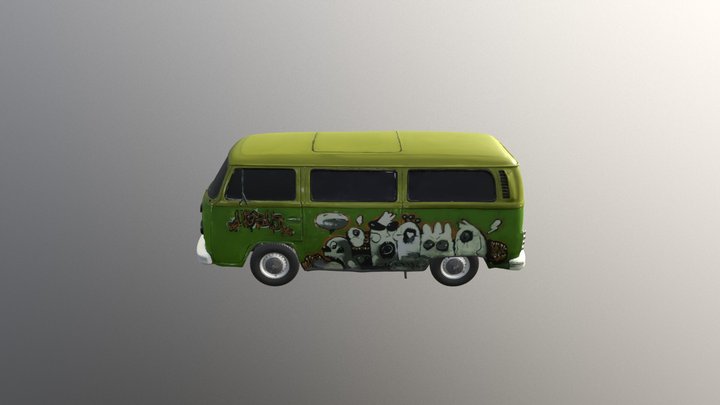 Bus Obj 3D Model