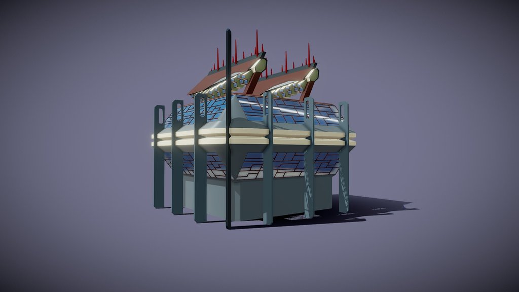 building - A 3D model collection by ht657712850 - Sketchfab