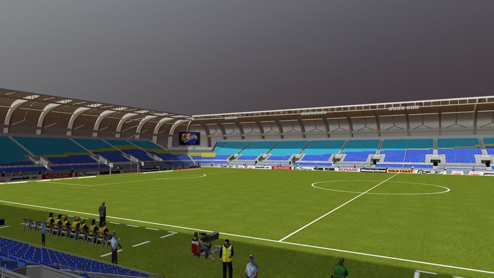 Cbus Super Stadium 3D Model