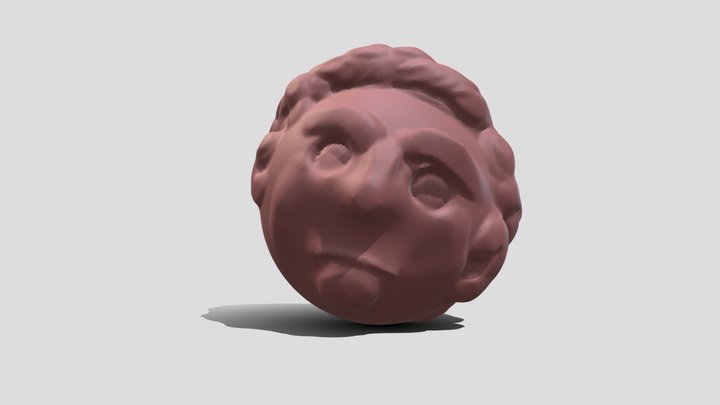 Worried person 3D Model