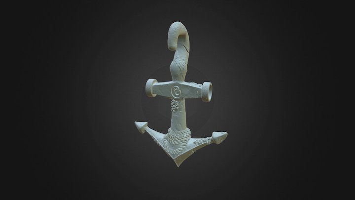 Anchor ear weight 3D Model