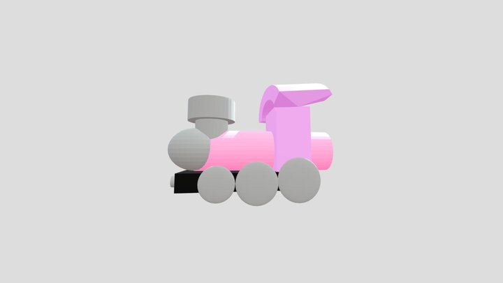 tren gay 3D Model