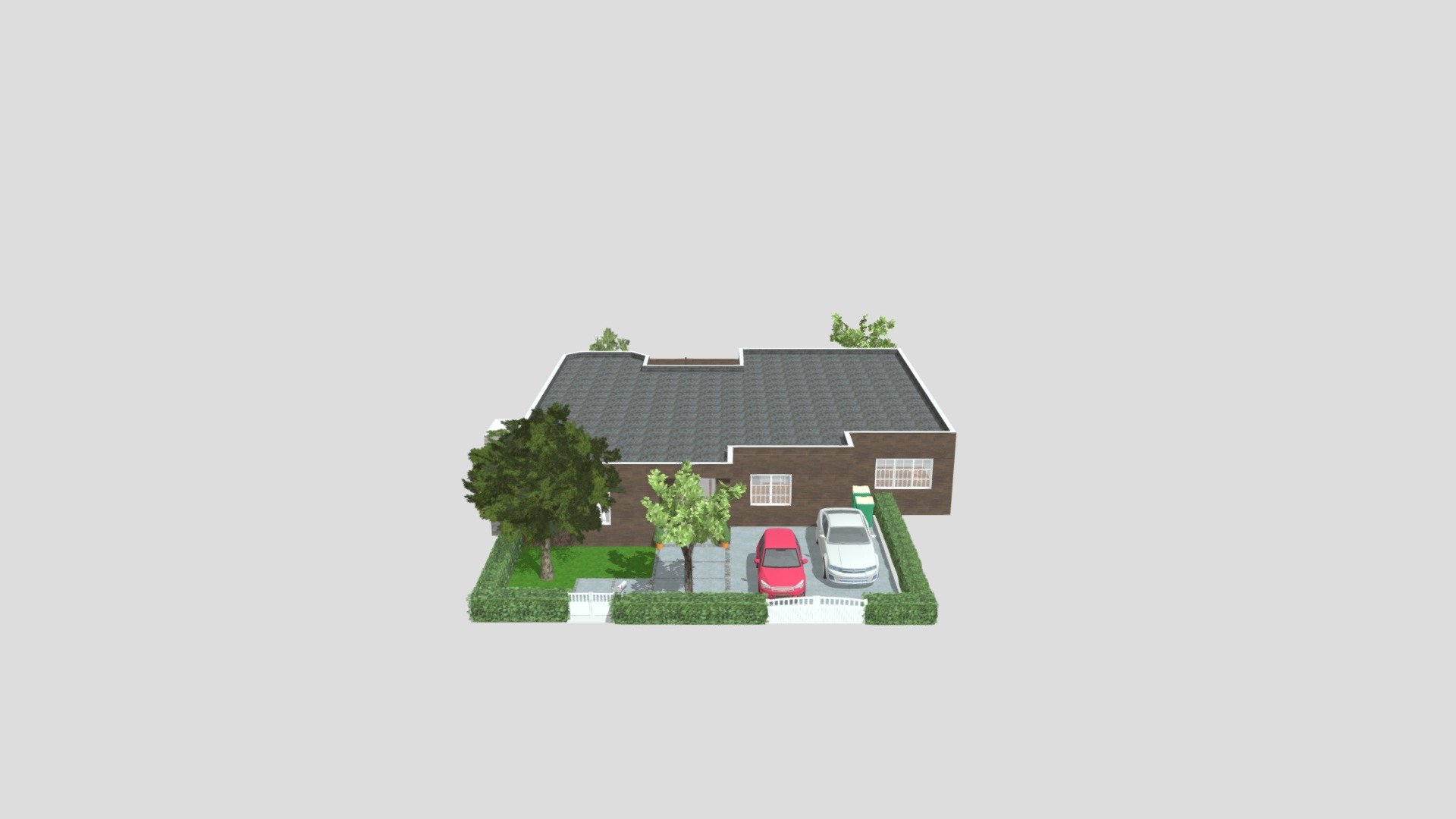 Family house semi unfurnished needs roof details