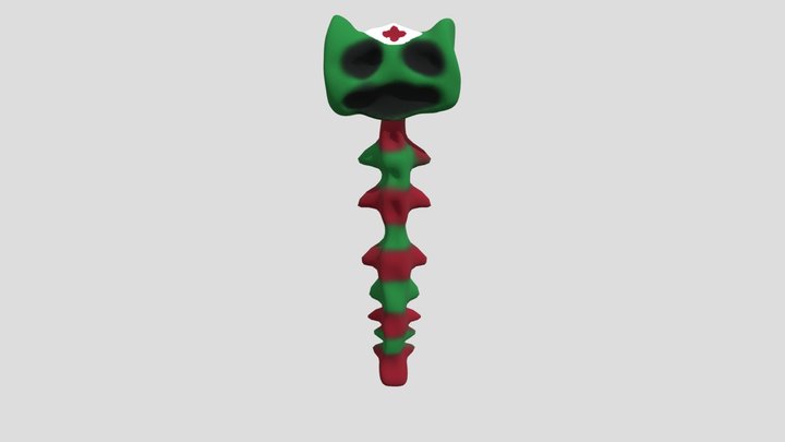 green Zoysoy for hospital of docrod 3D Model