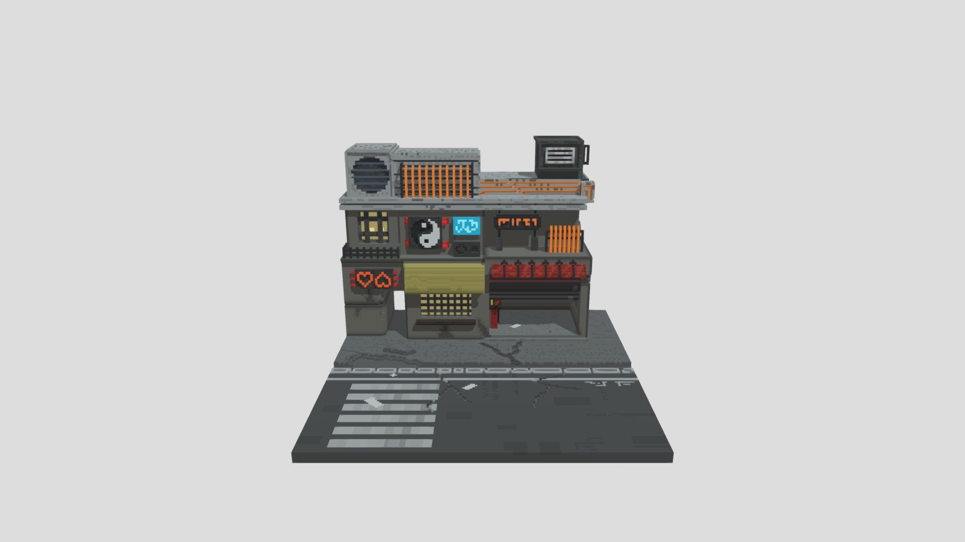 Cyberpunk House