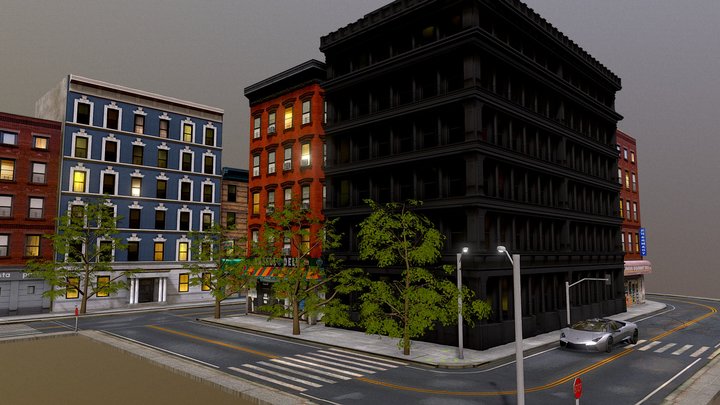 city 3D Model