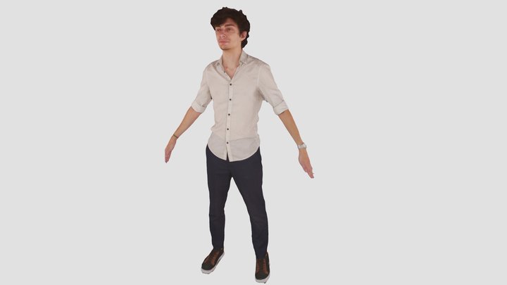 Luis In 3D 3D Model