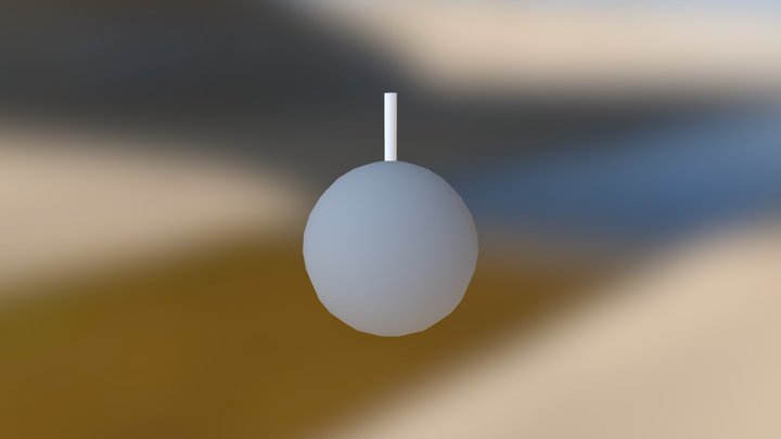 Esfera Cilindro Traslacion 5 3D Model